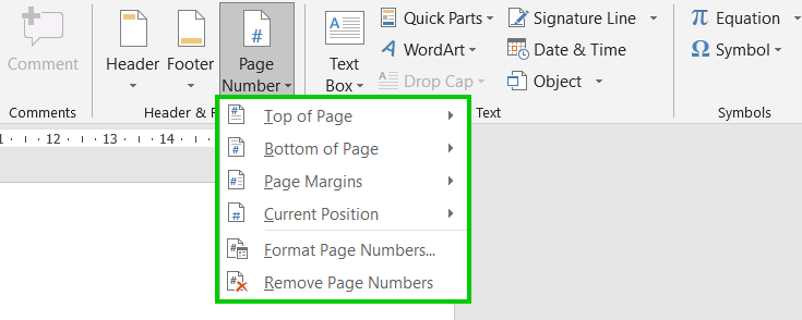 วิธีใส่เลขหน้าใน Word ให้เรียงกันแบบอัตโนมัติ 2